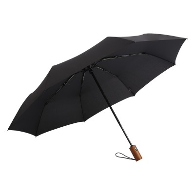 STANFORD,  foldable windproof umbrella with auto open/close function, black