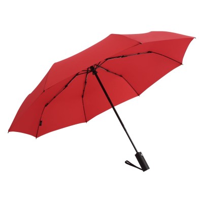 VERTIGO,  foldable windproof umbrella with auto open/close function, red