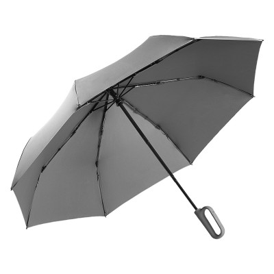 INFINITY,  foldable windproof and water-repellent umbrella with auto open/close function, gray