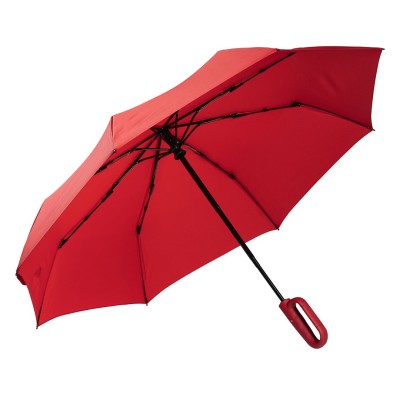 APOLLO,  foldable windproof umbrella with auto open/close function, red