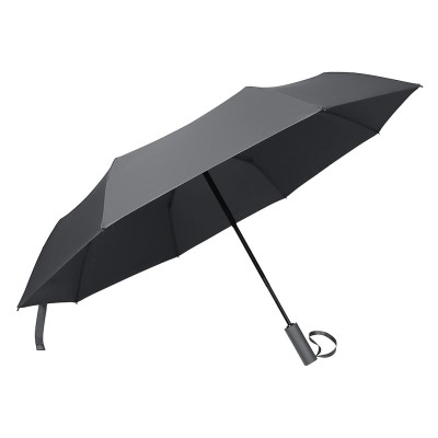 RAIN,  foldable windproof umbrella with auto open/close function, gray