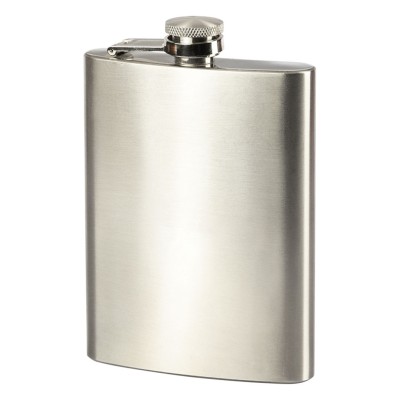BRANDY 8, flask, 230 ml, silver