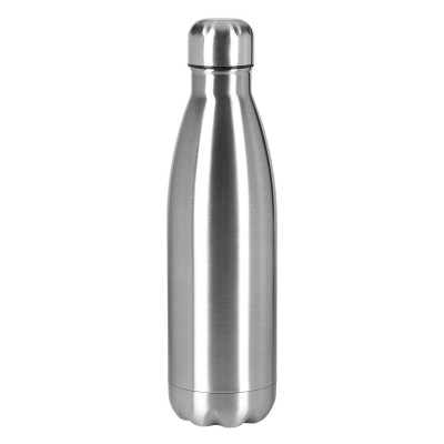 FLUID, vacuum insulated bottle, 500 ml, silver