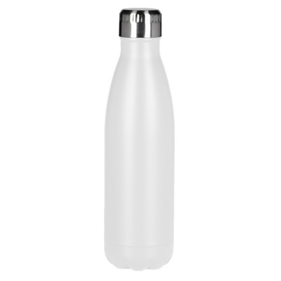FLUID, vacuum insulated bottle, 500 ml, white