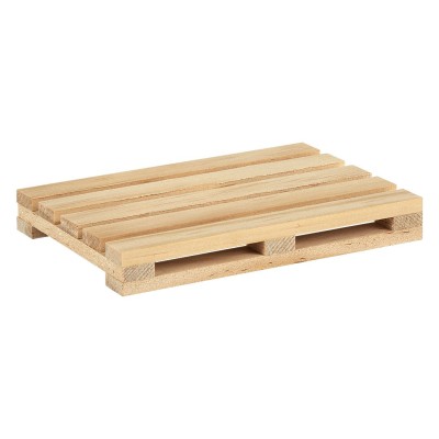 PALLET, wooden coaster, beige