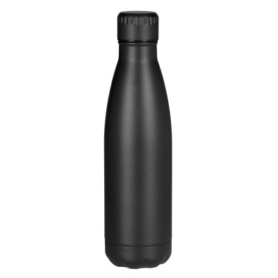 FLUID LUX, vacuum insulated bottle, 500 ml, black