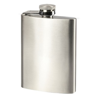 BRANDY 4, flask, 115 ml, silver