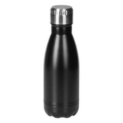 FLUID MINI, vacuum insulated bottle, 260 ml, black