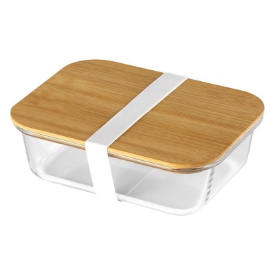 SNACK, lunch box, 900 ml, transparent