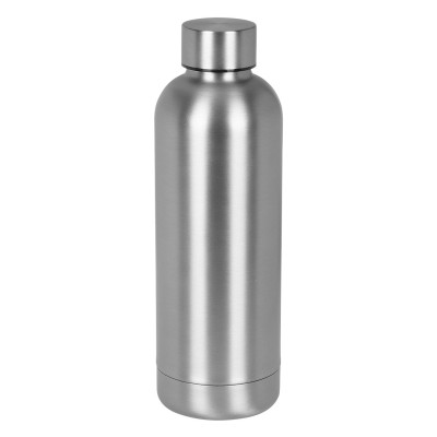 FLOW HD, vacuum insulated bottle, 500 ml, silver