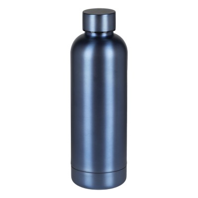 FLOW HD, vacuum insulated bottle, 500 ml, metallic blue