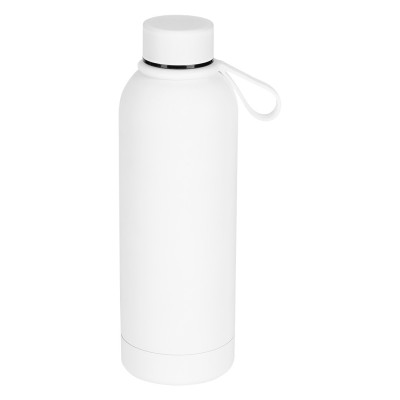 ACTIVE FLOW, vacuum insulated bottle, 500 ml, white