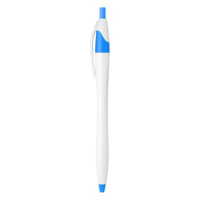 521, plastic ball pen, sky blue