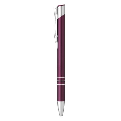 OGGI, metal ball pen, burgundy
