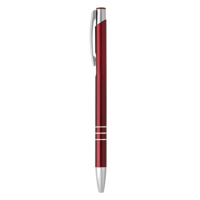 OGGI SLIM, metal ball pen, red