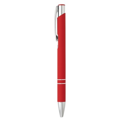 OGGI SOFT, metal ball pen, red