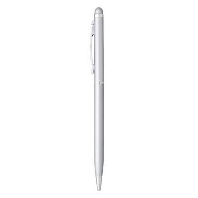 ALBERGO, metal "touch" ball pen, silver