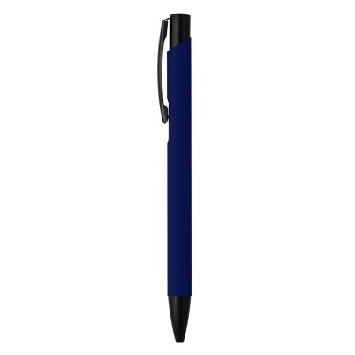 OGGI SOFT BLACK, metal ball pen, blue