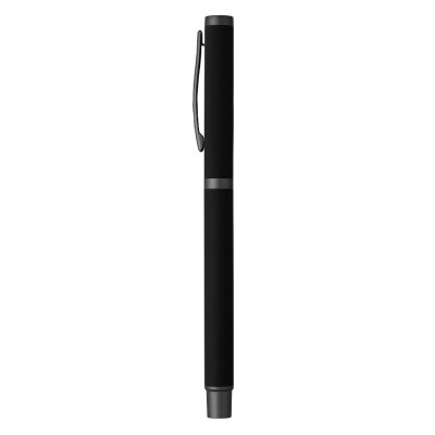 TITANIUM R, metal roller pen, black