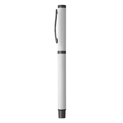 TITANIUM R, metal roller pen, white