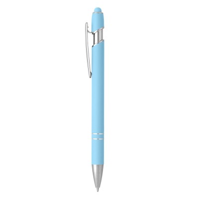 ARMADA SOFT, metal "touch" ball pen, sky blue