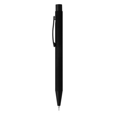TITANIUM JET BLACK M, metal mechanical pencil, black
