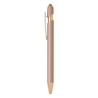 ARMADA GOLD, metal "touch" ball pen, gold rose