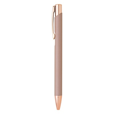 OGGI ROSE GOLD, metal ball pen, gold rose