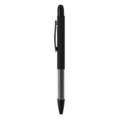 RUBY, metal "touch" ball pen, black