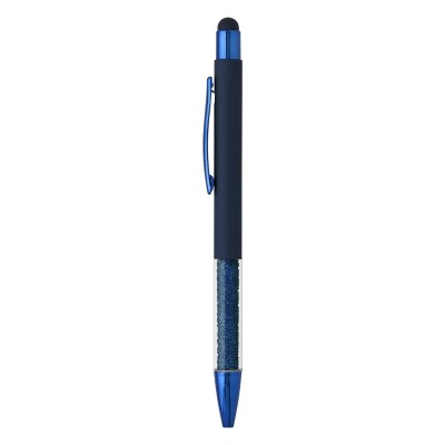 RUBY, metal "touch" ball pen, blue