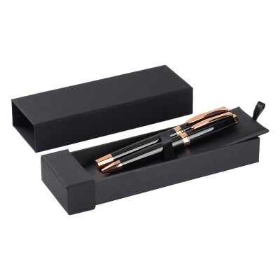 ARES, regent metal ball pen and roller pen set, gold rose