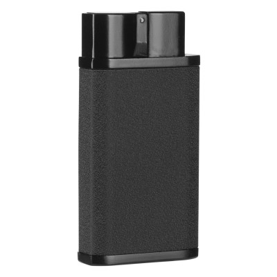 FLICKER, jet flame metal lighter, black