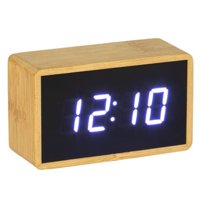 PLUTO, lcd desk clock, beige