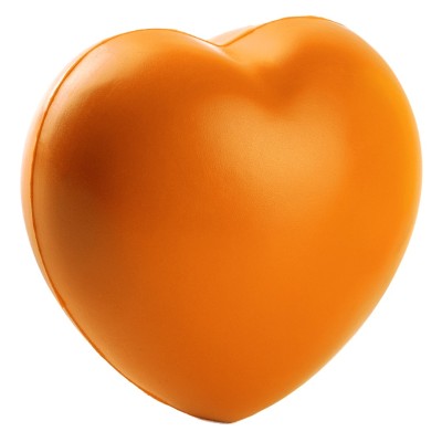 HEART, antistress heart, orange