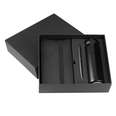 PREMIER, business gift set, 3/1, black