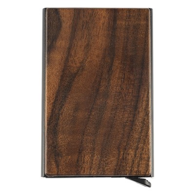 FARGO, card holder with rfid protection, brown