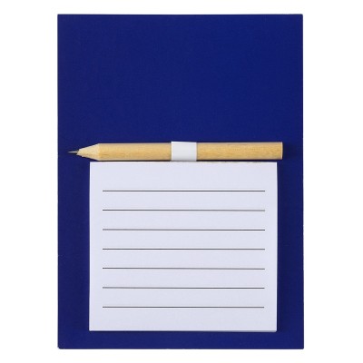 SNAP, note set with magnet, blue