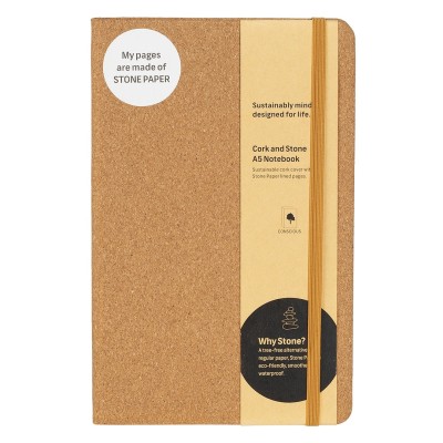 EDEN, a5 notebook, waterproof paper, beige