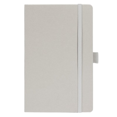 LYRA, flexi cover a5 notebook, made of washed kraft, gray