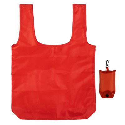 MARTINA, foldable bag, red