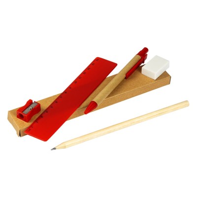 CLASS, stationery set, 5/1, red