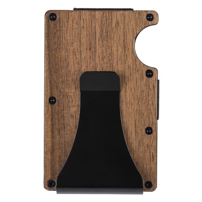 FUSE, card holder with rfid protection brown