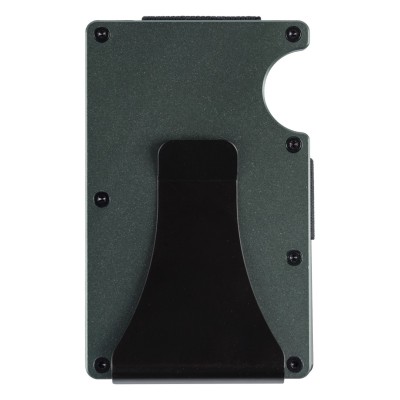 ASTRAL, card holder with rfid protection, green