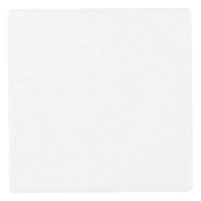 MEMO SQUARE, stoneware magnet, 7 x 7 cm, white