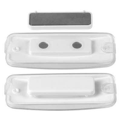 IDENT XL, id card holder with magnet, transparent