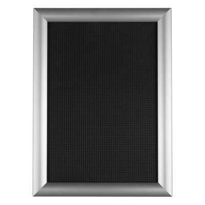 SNAP FRAME A4, aluminum poster stand, silver