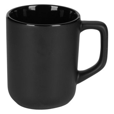 BRONTE, stoneware mug, 325 ml, black
