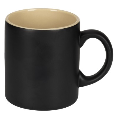 FARO, stoneware mug, 280 ml, black