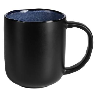 BOHO, stoneware mug, 450 ml, blue