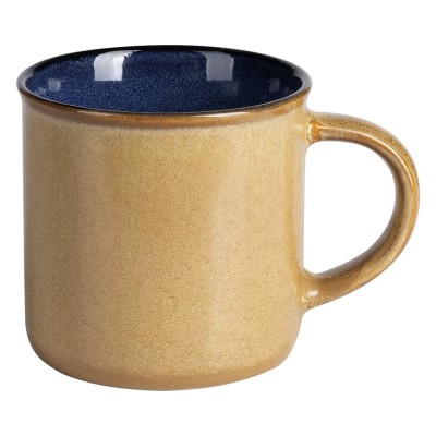 ALLEGRA, stoneware mug, 300 ml, blue